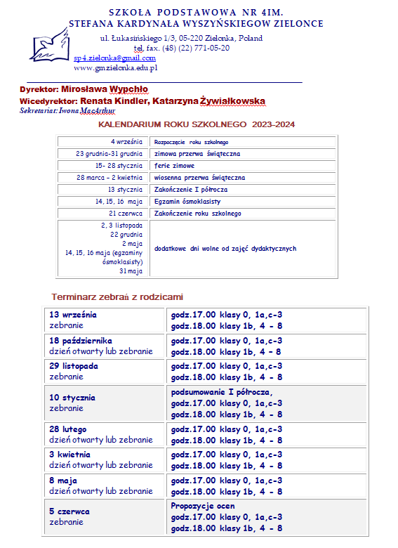 kalendarium 23 24