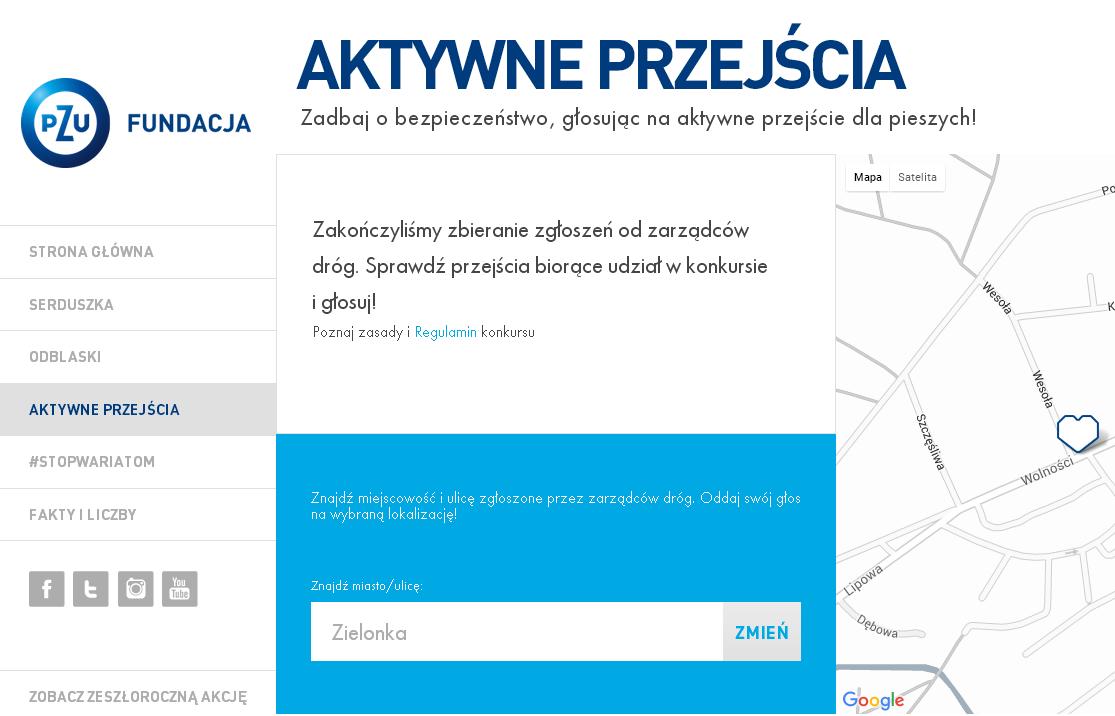 aktywne przejscia PZU